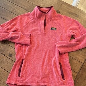 LL Bean Fleece Pullover Womens